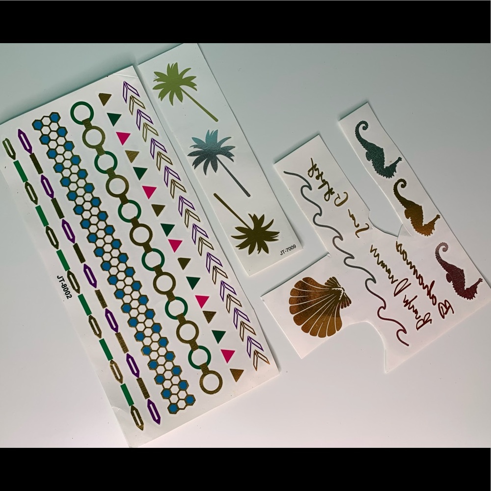 Temporary Tattoo Stickers Temp Festival Tanning